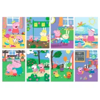 Set de creație DoDo Peppa Pig Paint with water 200443 3+ / Multicolor Blue photo 3