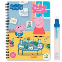 Set de creație DoDo Peppa Pig Paint with water 200443 3+ / Multicolor Blue photo 4