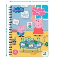 Set de creație DoDo Peppa Pig Paint with water 200443 3+ / Multicolor Blue photo 7