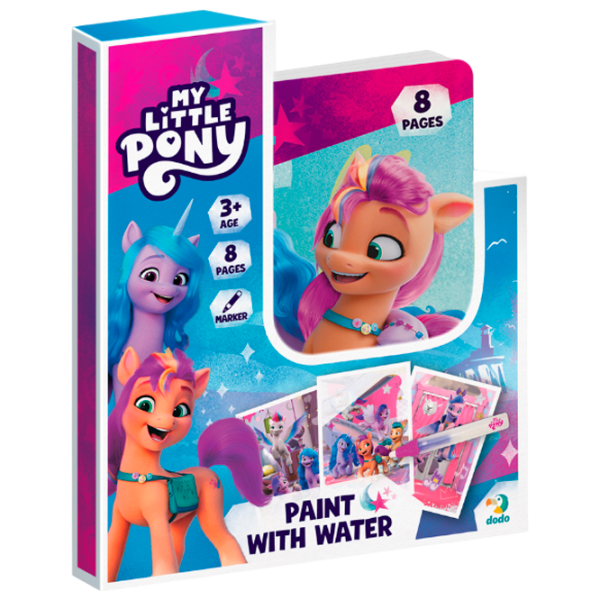 Креативный набор DoDo My Little Pony Paint with water 200445 3+ / Разноцветный Розовый photo 1 Креативный набор DoDo My Little Pony Paint with water 200445 3+ / Разноцветный Розовый photo 1