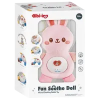 Jucărie moale Chipolino Rabbit DIG02406029 0+ / Multicolor photo 2