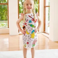 Set de creație Hape Love Play. Learn Colour Me Art Apron E2014 3+ / Multicolor Blue photo 7
