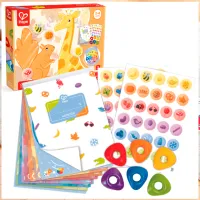 Set de creație Hape Love Play. Learn Crayon Colouring E2004 3+ / Multicolor Orange photo 2