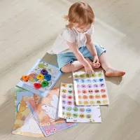 Set de creație Hape Love Play. Learn Crayon Colouring E2004 3+ / Multicolor Orange photo 10