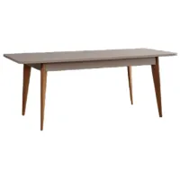 Masă de bucătărie fixă Dizayno Home Nova PAL/ White