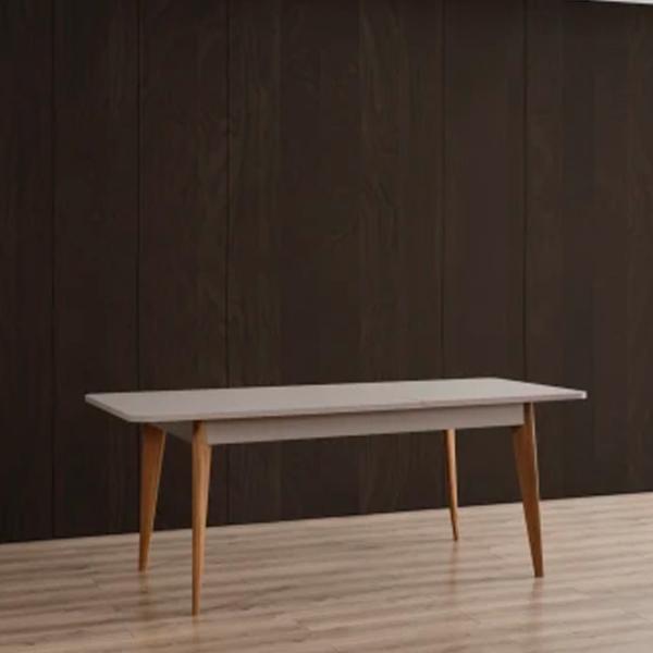 Кухонный стол зафиксированный Dizayno Home Nova ДСП/ Белый photo 2