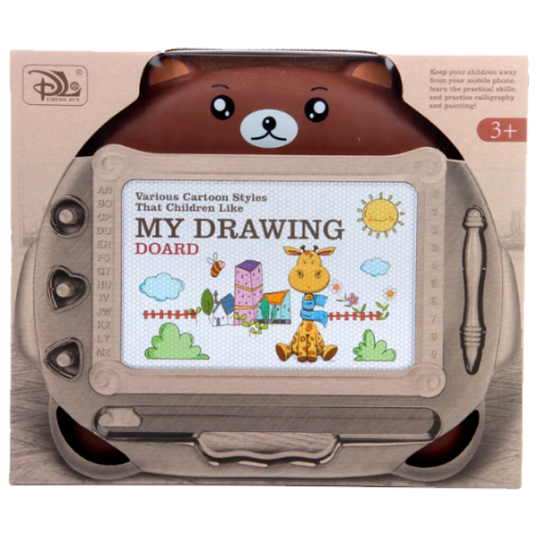 Set de creație Essa Toys My Drawing Board Ursuleț CJ6005E4 3+ / Multicolor Brown photo 1