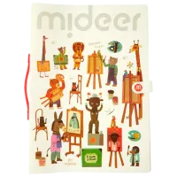 Креативный набор Mideer Галерея творений MD1468 3+ / Разноцветный Бежевый