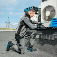 Pабочие брюки для мужчин Hoegert HT5K812 56 / Серый photo 3
