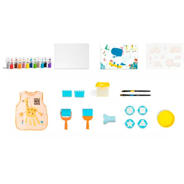 Set de creație Mideer Finger Paint Set de pictură cu degetele MD4219 3+ / Multicolor Green photo 2 Set de creație Mideer Finger Paint Set de pictură cu degetele MD4219 3+ / Multicolor Green photo 2