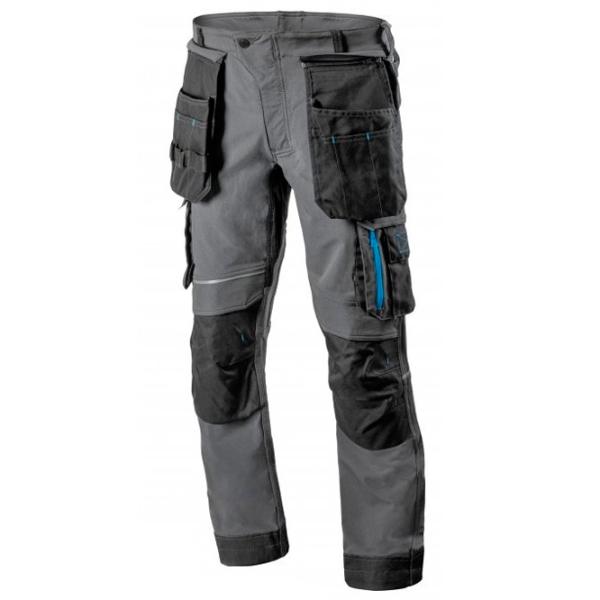Pantaloni de lucru pentru bărbați Hoegert HT5K812 52 / Gray photo 1