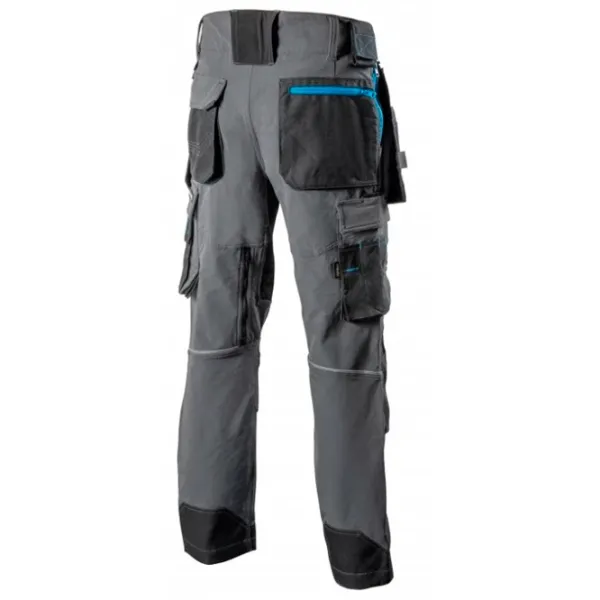 Pantaloni de lucru pentru bărbați Hoegert HT5K812 52 / Gray photo 2