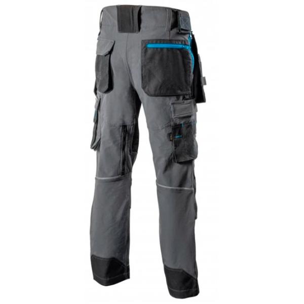 Pantaloni de lucru pentru bărbați Hoegert HT5K812 52 / Gray photo 2
