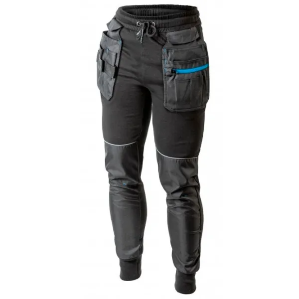 Pantaloni de lucru pentru bărbați Hoegert HT5K902 56 / Black photo 1 Pantaloni de lucru pentru bărbați Hoegert HT5K902 56 / Black photo 1