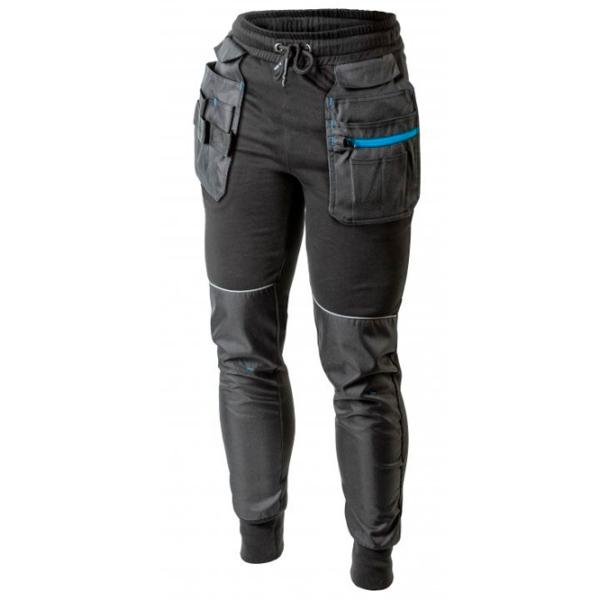 Pantaloni de lucru pentru bărbați Hoegert HT5K902 56 / Black photo 1 Pantaloni de lucru pentru bărbați Hoegert HT5K902 56 / Black photo 1