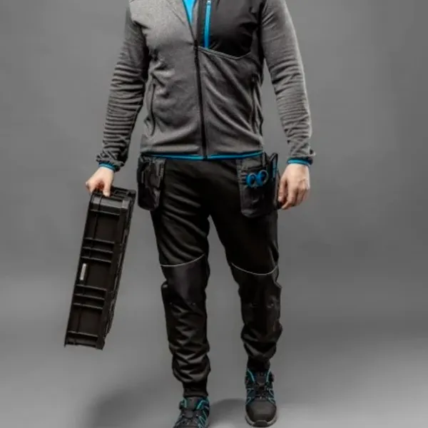 Pantaloni de lucru pentru bărbați Hoegert HT5K902 56 / Black photo 3 Pantaloni de lucru pentru bărbați Hoegert HT5K902 56 / Black photo 3