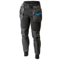 Pабочие брюки для мужчин Hoegert HT5K902 58 / Черный