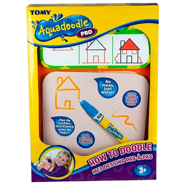 Игровой набор Tomy Aquadoodle How to Doodle T72865 3+ / Разноцветный Желтый photo 1