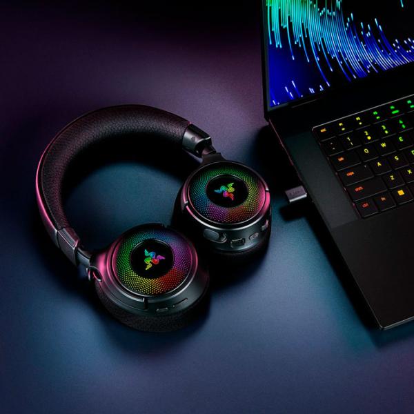 Căști Razer Kraken V4 Black Fără fir/ Gaming photo 3