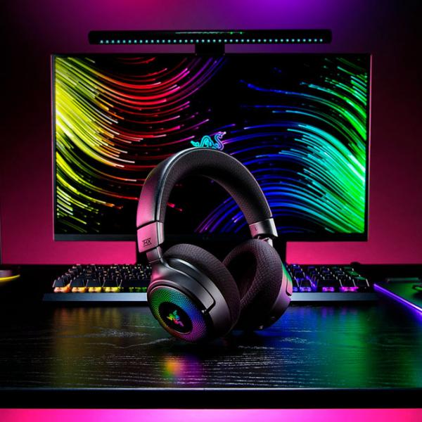 Căști Razer Kraken V4 Black Fără fir/ Gaming photo 4