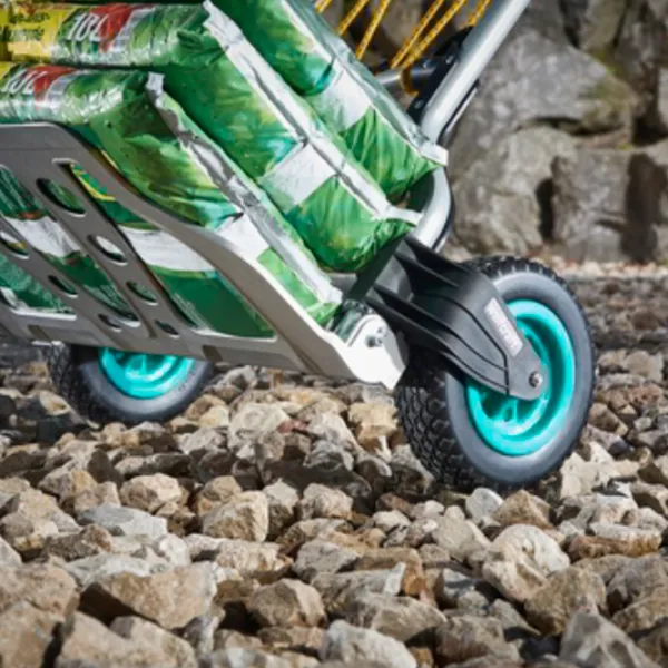 Грузовая тележка Wolfcraft TS 850 Offroad Серый / 100 кг photo 5