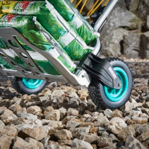 Грузовая тележка Wolfcraft TS 850 Offroad Серый / 100 кг photo 5