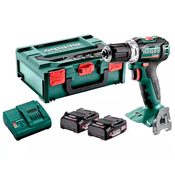 Mașină de găurit și înșurubat Metabo BS 18 L BL 2x2.0 1700 rot/min photo 2