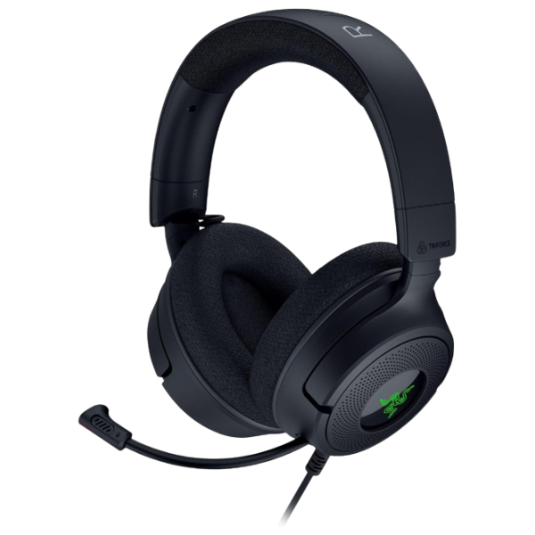 Căști Razer Kraken V4 X Green Black Cu fir/ Gaming photo 1