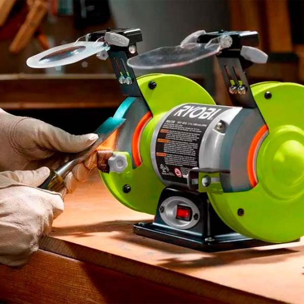 Polizor de banc Ryobi RBG6G1 250 W / 3000 rot/min photo 7