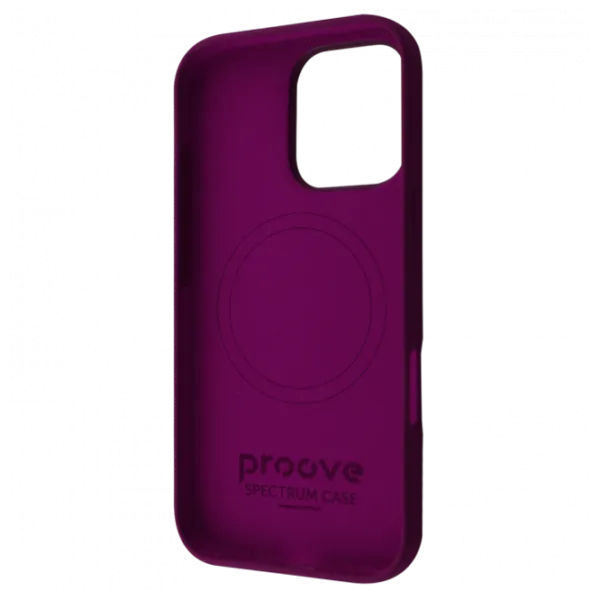 Чехол для смартфона Apple iPhone 16 Pro Proove / MagSafe Back / ТПУ / Grapefruit Пурпурный photo 2