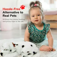 Интерактивная игрушка Perfect Petzzz Now we're huggable! Dalmatian Puppy 91-17 3+ / Черный Белый photo 5