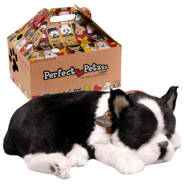 Интерактивная игрушка Perfect Petzzz Now we're huggable! Boston Terrier 91-35 3+ / White Черный photo 1