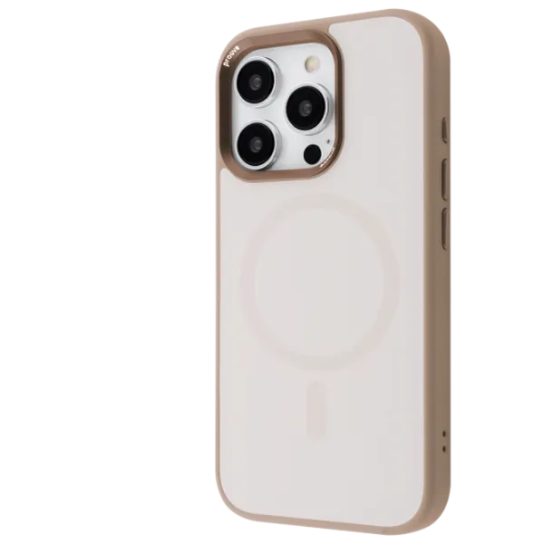 Чехол для смартфона Apple iPhone 16 Pro Max Proove / MagSafe Back / ТПУ / Титан Коричневый photo 1 Чехол для смартфона Apple iPhone 16 Pro Max Proove / MagSafe Back / ТПУ / Титан Коричневый photo 1