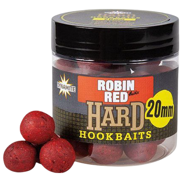Boilies Dynamite Baits Robin Red Hard HookBaits Fish Flour / / 20 mm photo 1