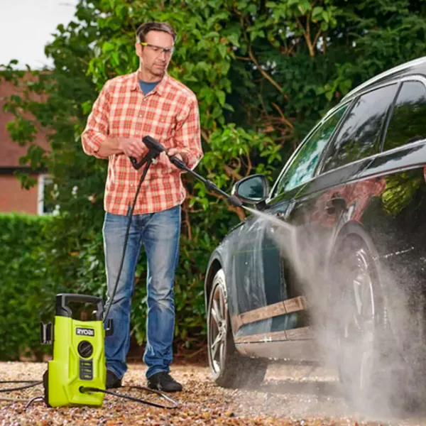 Maşină de curăţat cu presiune Ryobi RY110PWA 1400 W / Green photo 4 Maşină de curăţat cu presiune Ryobi RY110PWA 1400 W / Green photo 4