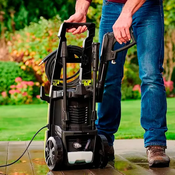 Maşină de curăţat cu presiune Ryobi RY130PWA-P 1600 W / Green photo 2 Maşină de curăţat cu presiune Ryobi RY130PWA-P 1600 W / Green photo 2