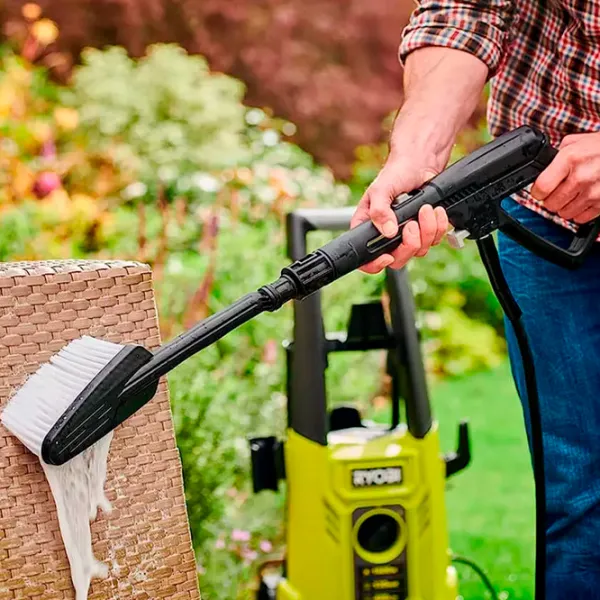 Maşină de curăţat cu presiune Ryobi RY130PWA-P 1600 W / Green photo 3 Maşină de curăţat cu presiune Ryobi RY130PWA-P 1600 W / Green photo 3