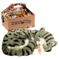 Интерактивная игрушка Perfect Petzzz Now we're huggable! Tabby Kitten 92-14 3+ / White Серый