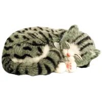 Jucărie interactivă Perfect Petzzz Now we're huggable! Tabby Kitten 92-14 3+ / White Gray photo 2