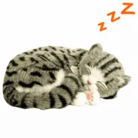 Jucărie interactivă Perfect Petzzz Now we're huggable! Tabby Kitten 92-14 3+ / White Gray photo 3