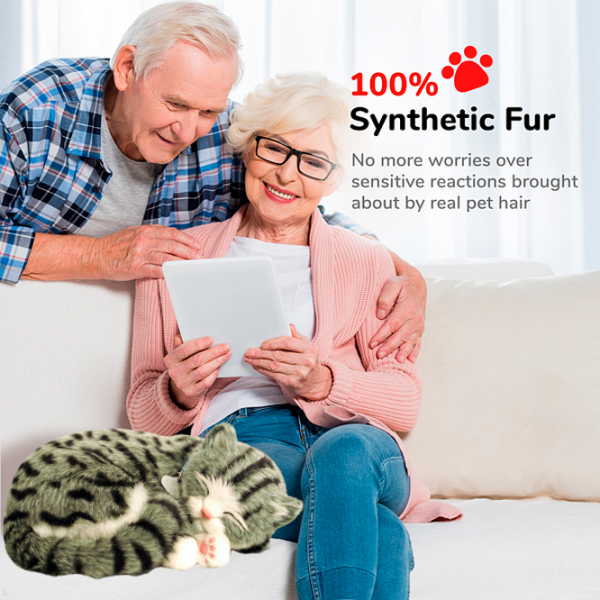 Интерактивная игрушка Perfect Petzzz Now we're huggable! Tabby Kitten 92-14 3+ / White Серый photo 5