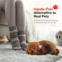 Jucărie interactivă Perfect Petzzz Now we're huggable! Chocolate Labrador 91-13 3+ / Black Brown photo 7