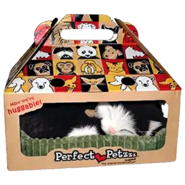Интерактивная игрушка Perfect Petzzz Now we're huggable! Short Haired Cat 92-06 3+ / White Черный photo 1