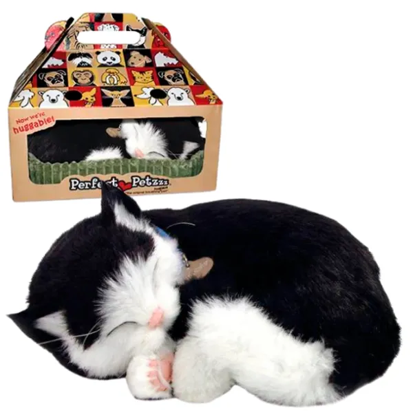 Интерактивная игрушка Perfect Petzzz Now we're huggable! Short Haired Cat 92-06 3+ / White Черный photo 3