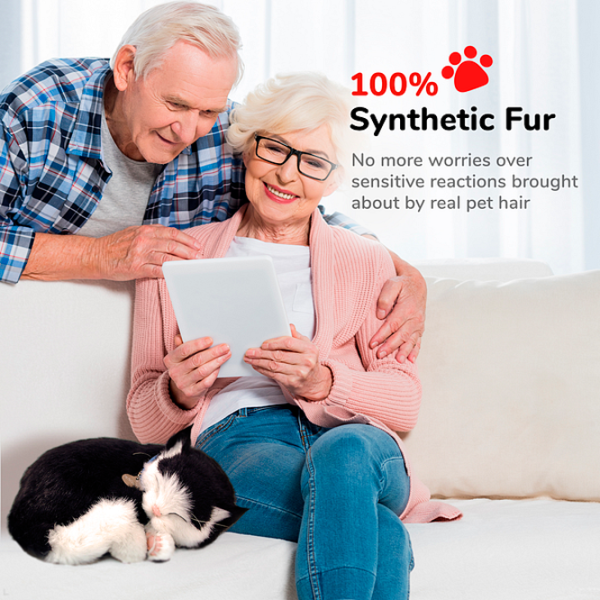 Интерактивная игрушка Perfect Petzzz Now we're huggable! Short Haired Cat 92-06 3+ / White Черный photo 7