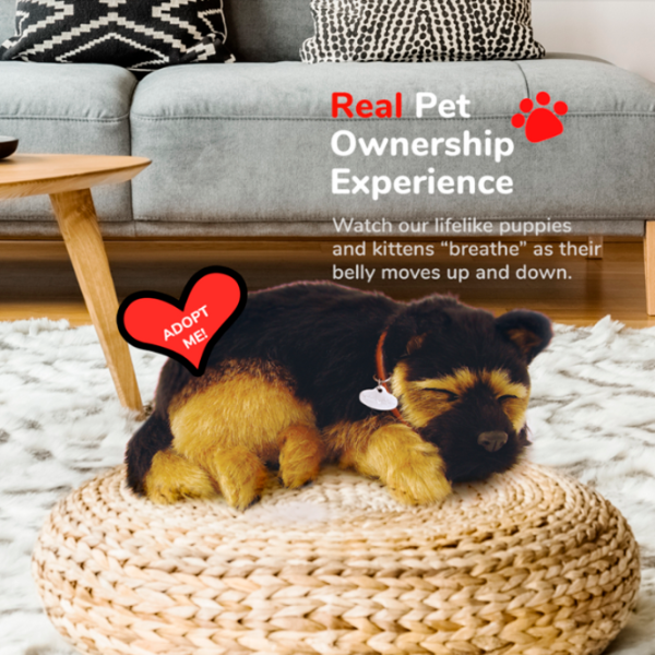 Интерактивная игрушка Perfect Petzzz Now we're huggable! German Shepherd 91-12 3+ / Brown Черный photo 5