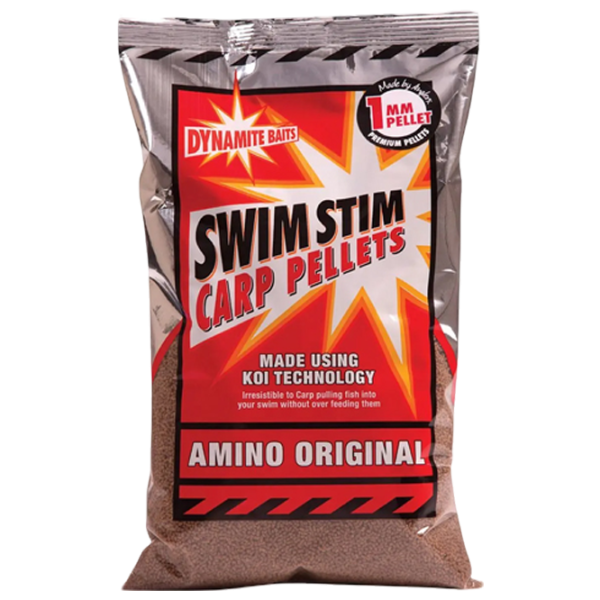 Pelete Dynamite Baits Swim Stim - Amino Original Fish Flour / 0.9 kg / 2 mm  photo 1