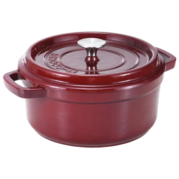 Кастрюля M-Cooker ST-140 3.8л Чугун / Красный photo 1 Кастрюля M-Cooker ST-140 3.8л Чугун / Красный photo 1