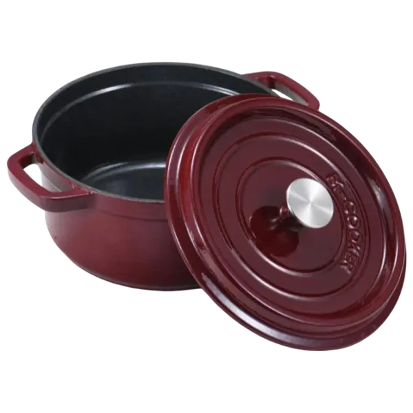 Кастрюля M-Cooker ST-140 3.8л Чугун / Красный photo 2 Кастрюля M-Cooker ST-140 3.8л Чугун / Красный photo 2