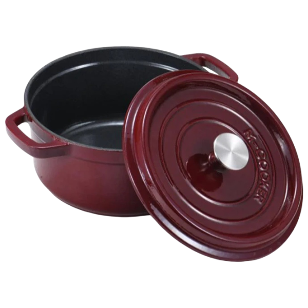 Кастрюля M-Cooker ST-140 3.8л Чугун / Красный photo 2 Кастрюля M-Cooker ST-140 3.8л Чугун / Красный photo 2
